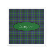 Scottish Campbell Family Tartan Personalizado