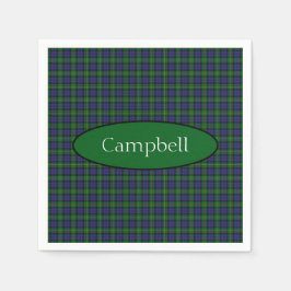 Guardanapo De Papel Scottish Campbell Family Tartan Personalizado