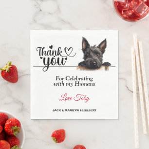 Guardanapo De Papel Scottish Terrier Paper Napkin