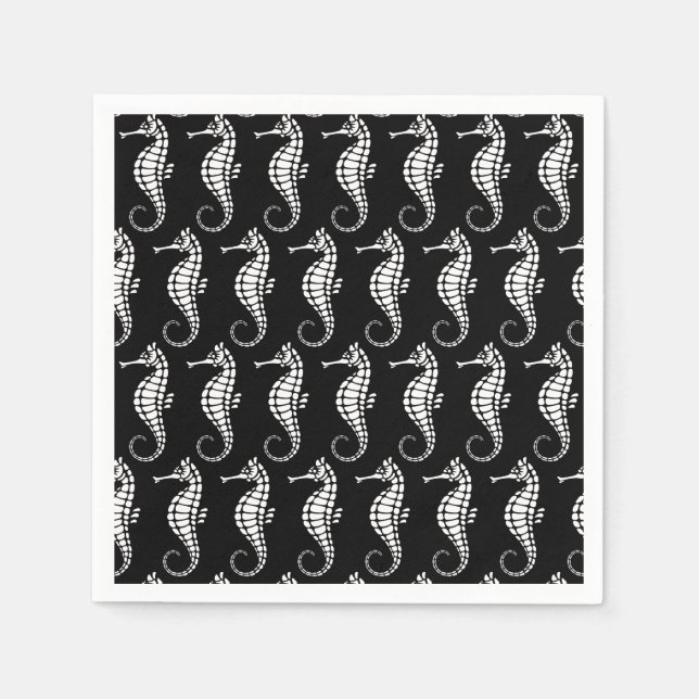 Guardanapo De Papel Seacavalo Branco (Frente)