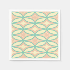 Guardanapo De Papel  Seamless geometric pattern in diamond shapes 