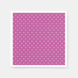 Guardanapo De Papel Seamless magenta background polka dot pattern