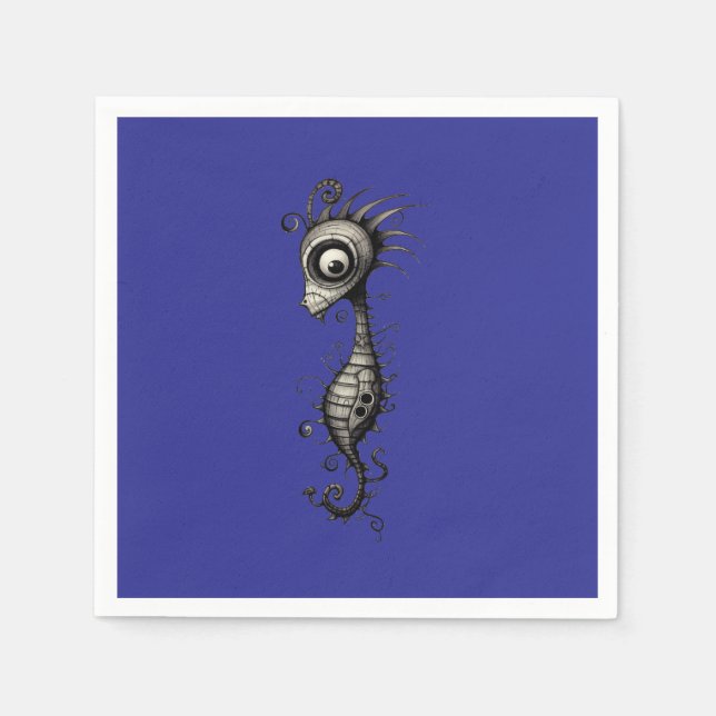Guardanapo De Papel Seepferd seahorse (Frente)
