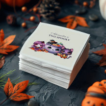 Segundo aniversário Feliz das Bruxas Pastel Kawaii