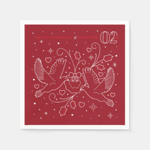 Guardanapo De Papel Segundo Dia de Festas de Natal - Napkins