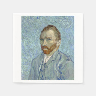 Guardanapo De Papel Self Portrait 1889 by Vincent van Gogh
