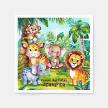 Selva Safari, Aniversário de criança de Festa Gela