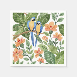 Guardanapo De Papel Selva Selva Selvagem Tropical