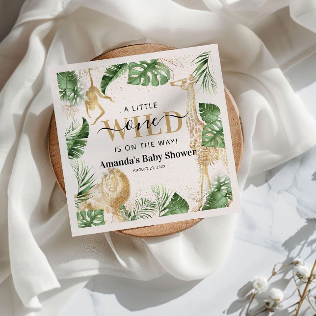 Guardanapo De Papel Selva Selvagem Safari Selvagem Selvagem Selvagem e (Criador carregado)