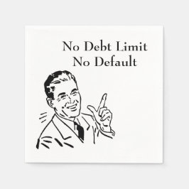 Guardanapo De Papel Sem Limite de Dívida, Sem Padrão