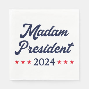Guardanapo De Papel Senhora Presidente 2024 I - Kamala Harris