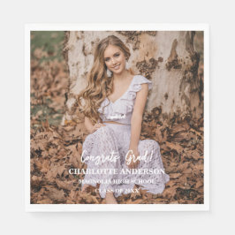 Guardanapo De Papel Senior Congratulations Graduate Photo