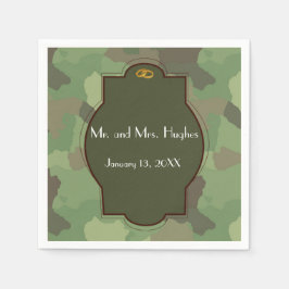 Guardanapo De Papel Sequestradores de casamento do Exército