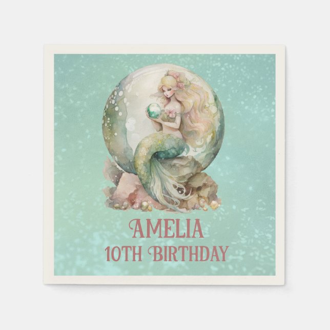 Guardanapo De Papel Sereia (Frente)