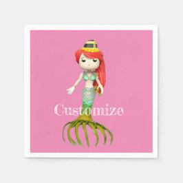 Guardanapo De Papel Sereia Cuja Sereia É Gastante, Thunder_Cove