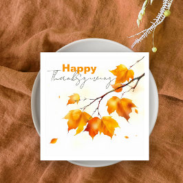 Guardanapo De Papel Serene Vibrant Fall Maple Sai Graças