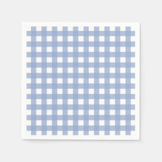 Guardanapo De Papel Serenity Blue Gingham
