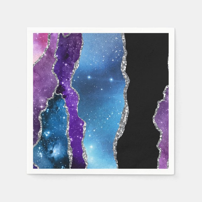 Guardanapo De Papel Série Galaxy Agate Design 7 (Frente)