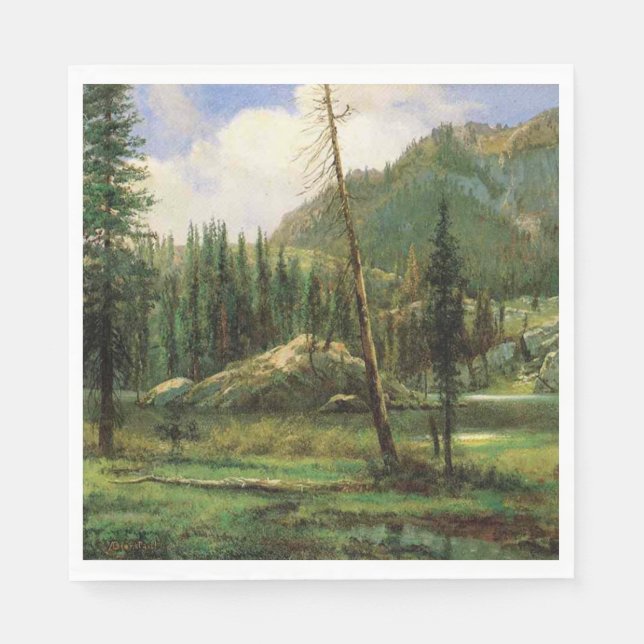 Guardanapo De Papel Serra Nevada (Woodland Americana) (Frente)