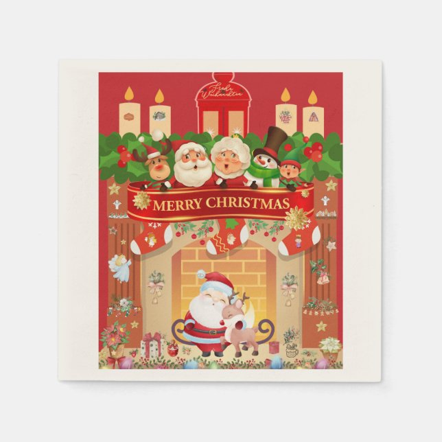 Guardanapo De Papel Serviette (Frente)