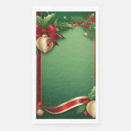 Guardanapo De Papel Serviette en Papier "Houx" 