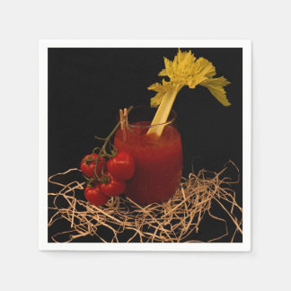 Guardanapo De Papel Serviette - Motiv Cocktail Wodka Tomate