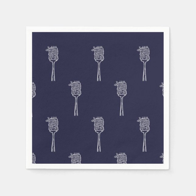 Guardanapo De Papel Serviettes en papier - Pasta Lover - Spaghetti (Frente)