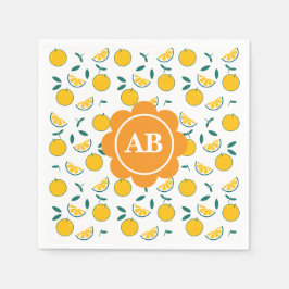 Guardanapo De Papel Servilleta de papel diseño naranjas
