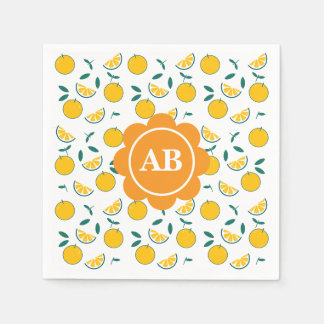 Guardanapo De Papel Servilleta de papel diseño naranjas