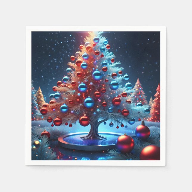 Guardanapo De Papel Servilleta de papel navidad 1 - 001 (Frente)