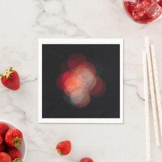 Guardanapo De Papel Servilleta personalizada con fotografía bokeh