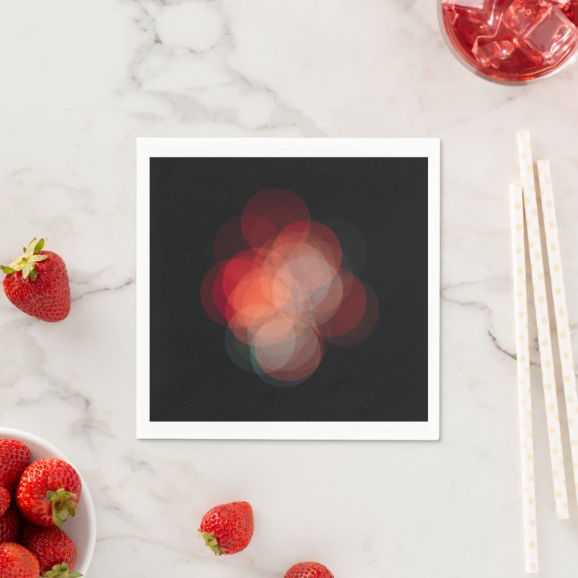 Guardanapo De Papel Servilleta personalizada con fotografía bokeh (Insitu)