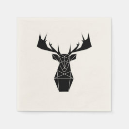 Guardanapo De Papel Servilletas ciervo negro