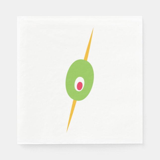 Guardanapo De Papel Servilletas Cóctel Cocktail (Frente)