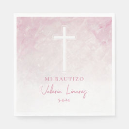 Guardanapo De Papel Servilletas Mi Bautizo Rosita Espanha Napkins