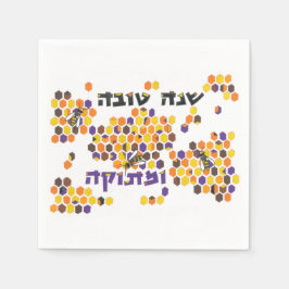 Guardanapo De Papel Servindo um Ano Novo Doce