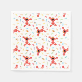 Guardanapo De Papel Sésame Street Elmo | Birthday Crayon