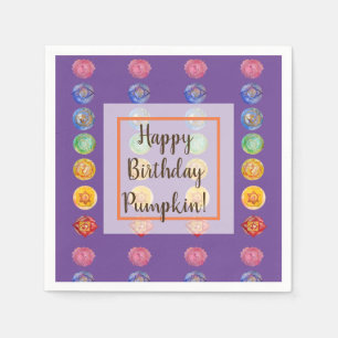 Guardanapo De Papel Sete chakras - aquarela