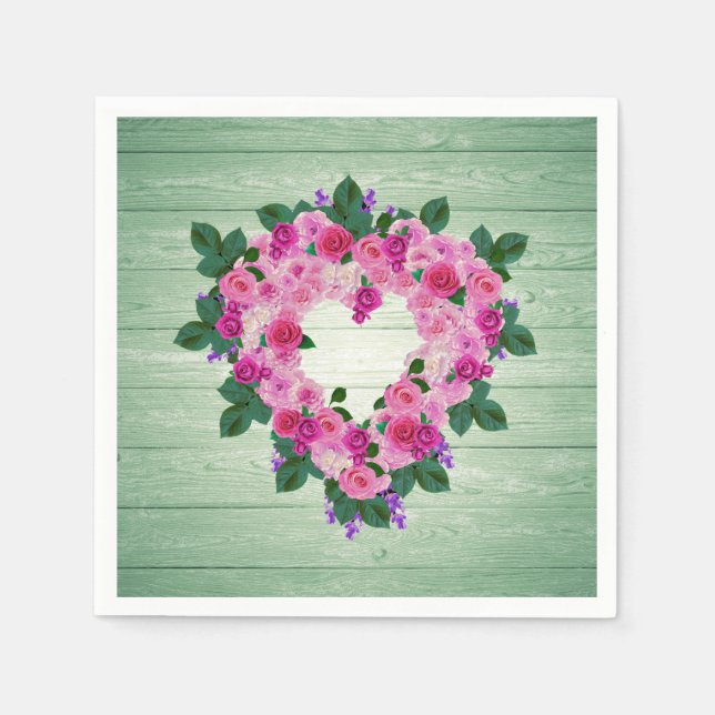 Guardanapo De Papel Seu Belo Coração (Frente)