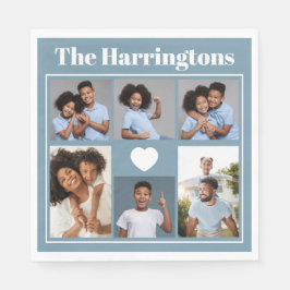 Guardanapo De Papel Seu conjunto de fotos, texto e porta copos de core