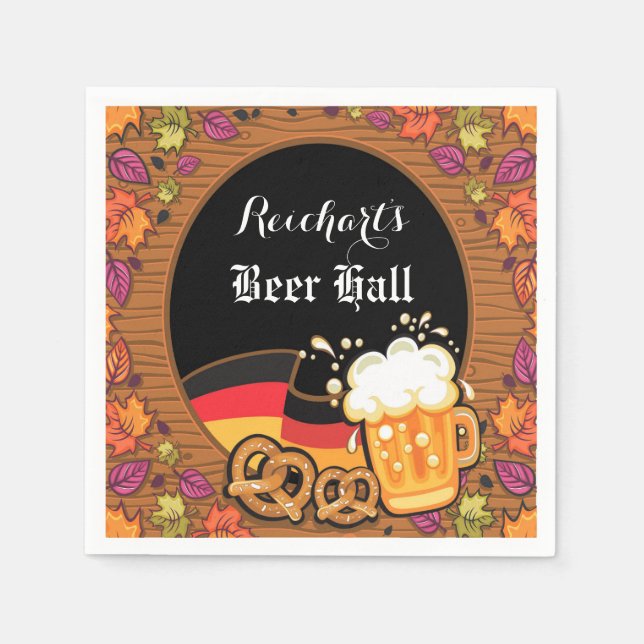 Guardanapo De Papel Seu Coquetel Branco Padrão Personalizado Napkin (Frente)