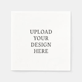 Guardanapo De Papel Seu Evento Personalizado de Upload de Design