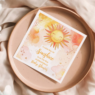 Guardanapo De Papel Sexo Neutro Boho Sun