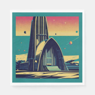 Guardanapo De Papel SF Futurística Igreja 3