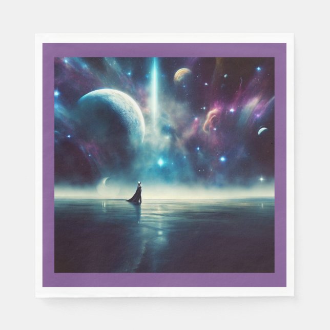 Guardanapo De Papel SF - Ópera Espacial 1 (Frente)