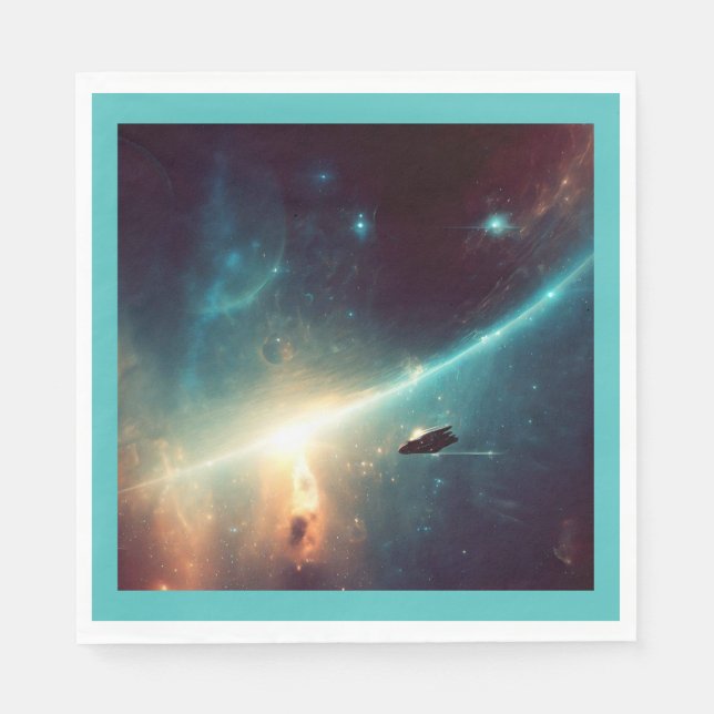 Guardanapo De Papel SF - Ópera Espacial 2 (Frente)