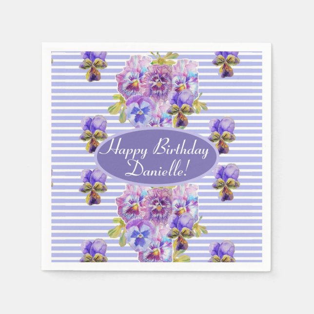 Guardanapo De Papel Shabby Rosa Rosa Floral, Rosa Floral, Festa de Bol (Frente)