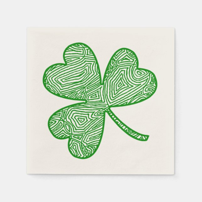 Guardanapo De Papel Shamrock (Frente)