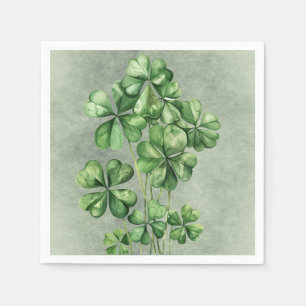 Guardanapo De Papel Shamrock Verde Belo
