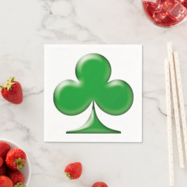 Guardanapo De Papel Shamrock Verde Irlandês do Dia de São Patrício